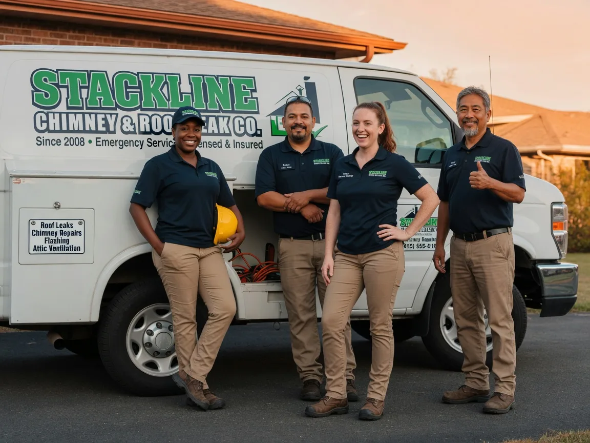 Chimney flashing repair company in Baker, LA